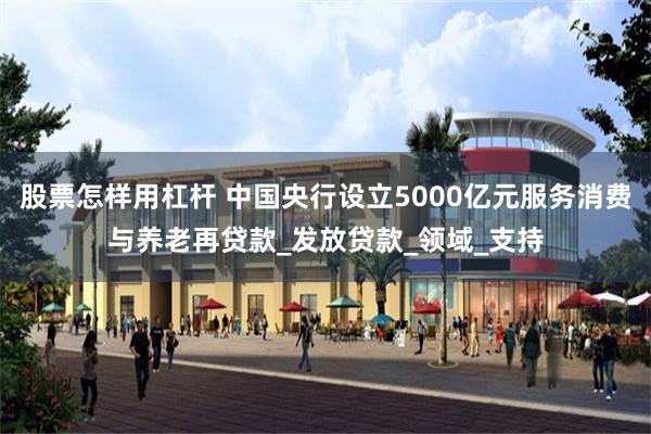 股票怎样用杠杆 中国央行设立5000亿元服务消费与养老再贷款_发放贷款_领域_支持