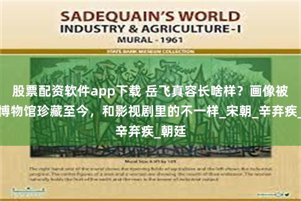 股票配资软件app下载 岳飞真容长啥样？画像被国家博物馆珍藏至今，和影视剧里的不一样_宋朝_辛弃疾_朝廷